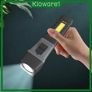 [Kloware1] ไฟฉายฟลัดไลท์ COB แบบพกพา สําหรับซ่อมแซมรถยนต์ แบกเป้ โรงรถ สวน