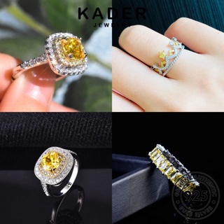 Kader Jewelry แท้ แหวนเงิน 925 เครื่องประดับหรูหรา สําหรับผู้หญิง M096