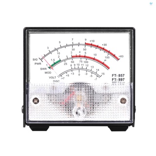 Hgt เครื่องวัดกําลังไฟฟ้าภายนอก SWR ขนาดเล็ก หน้าจอแสดงผล สําหรับ YAESU FT-857 FT-897