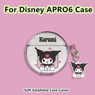 【ของแท้】เคสหูฟัง แบบนิ่ม ลายการ์ตูนดิสนีย์ สําหรับ APRO6 APRO 6