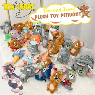 พวงกุญแจ จี้ตุ๊กตาการ์ตูน Tom And Jerry น่ารัก เหมาะกับของขวัญ ของเล่นสําหรับเด็ก