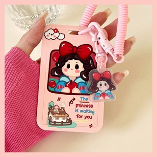 【เคสใส่บัตรขนส่งสาธารณะ】ซองใส่บัตรพนักงาน บัตรเครดิต บัตรประจําตัวประชาชน บัตรอาหาร พวงกุญแจ เชือกบันจี้จัมพ์ บัตรควบคุมการเข้างาน อพาร์ทเมนต์ บัตรเกม