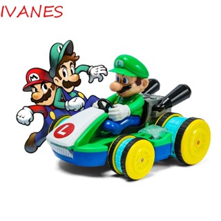 IVANES โมเดลฟิกเกอร์ Super Mario Super Mario ของเล่นสําหรับเด็ก