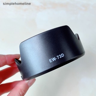 [simplehomeline] เลนส์ฮู้ด EW-73D EW73D แบบเปลี่ยน สําหรับ Canon EF-S 18-135 มม. f/3.5-5.6 IS USM 18-135 มม. F3.5-5.6 IS USM RF 24-105 มม. F4-7.1 IS STM