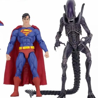 ​พร้อมส่ง ฟิกเกอร์ Neca Superman VS Alien Suit Deluxe Edition 23 ซม.