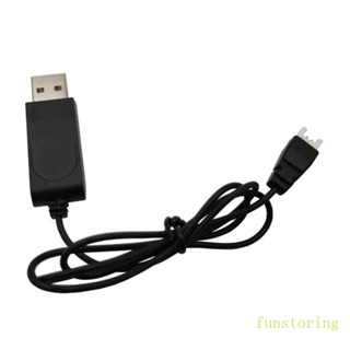 Fun สายชาร์จ USB สําหรับแบตเตอรี่ Li-po 3 7V 500mA พร้อมปลั๊ก 51005