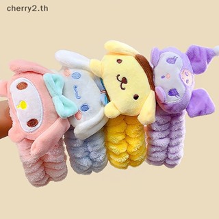 [cherry2] ที่คาดผม ประดับโบว์ ลายการ์ตูน Cinnamoroll My Melody Kuromi น่ารัก เครื่องประดับผม แฟชั่น สําหรับล้างเครื่องสําอาง [TH]