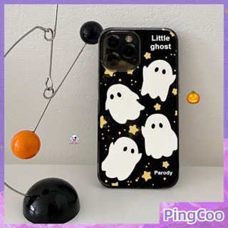 สำหรับ iPhone 11 เคสไอโฟนครีมเคลือบเงา TPU Gummy เคส TPU กันกระแทกป้องกันกล้องผีฟักทองน่ารักเข้ากันได้กับ iPhone 14 13 Pro max 12 Pro Max xr xs max 7Plus 8Plus