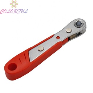 【COLORFUL】Wrench Screwdriver Set Socket Two-way 1/4 Inch 6.35mm Adjustment Batch Head