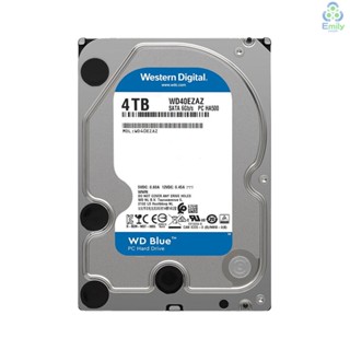 Wd ฮาร์ดไดรฟ์ภายใน PC 4TB HDD 3.5 นิ้ว WD40EZAZ 5400RPM 256MB Cache SATA สําหรับคอมพิวเตอร์ตั้งโต๊ะ [23][มาใหม่]