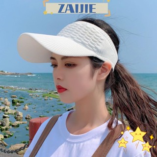 Zaijie24 หมวกกันแดด แฟชั่น กีฬา ป้องกันรังสียูวี ท่องเที่ยว ชายหาด หมวกบังแดด