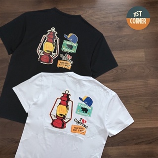 [Genuine Product] New Era T-Shirt - CAMPING STICKERS T-SHIRTS, 2022
