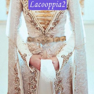 [Lacooppia2] เข็มขัดโซ่โลหะ ปรับระดับได้ เหมาะกับเต้นรํา แต่งตัว เครื่องประดับ สําหรับผู้หญิง