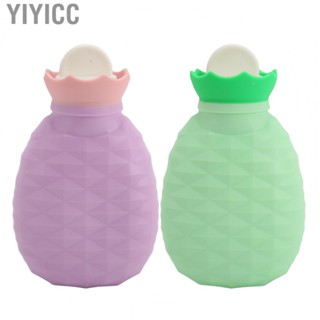 Yiyicc Hot Water Bag  Leakproof Silicone Bottle Portable 200ML Safe for Men Women Home