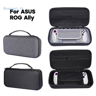 Rox กระเป๋าเคสแข็ง กันกระแทก ความจุขนาดใหญ่ แบบพกพา สําหรับ RogAlly Console