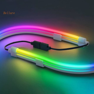 {พร้อมส่ง} แถบไฟ LED ARGB 5V 3 พิน ยืดหยุ่น สําหรับเคส PC [Bellare.th]