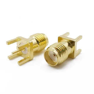 ข้อต่อ หัวแปลงสัญญาณภาพ WiFi RF Adapter Connector SMA RP-SMA 90 45 Male Female ตัวผู้ ตัวเมีย ข้อต่อตรง ข้องอ วายฟาย