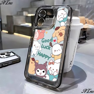 เคสโทรศัพท์มือถือนิ่ม ลายสัตว์ซานริโอ้ ขนาดเล็ก รวมทุกอย่าง สําหรับ Apple Iphone 13 14Pro 11 12 7 GD0G