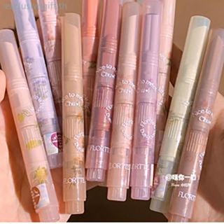 Flortte ลิปสติก LoliaS First Kiss Stick Love Lip Glaze First Kiss Stick Love Jelly ลิปสติกปากกา ลิปบาล์ม กระจก น้ํา เบา ลิปกลอส ลิปสติก