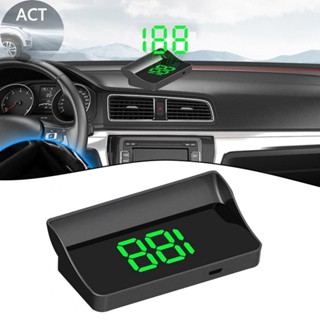 Hud เครื่องวัดระยะทางดิจิทัล GPS วัดความเร็วรถยนต์