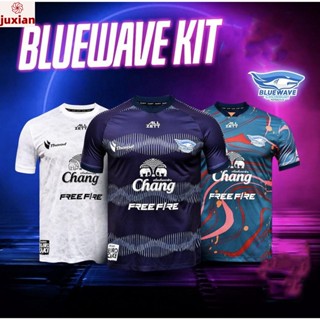 (juxian) พร้อมส่ง ! เสื้อแข่งขัน "บลูเวฟ ชลบุรี” 2023 Bluewave Chonburi Futsal Club