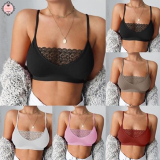 Womens Sexy Lace Patchwork Bandeau Tube Top Underwear Multiple Colors Available