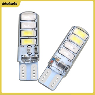 Fs T10 5630 8smd หลอดไฟ Led ซิลิโคน สองสี กระพริบ ป้ายทะเบียน โคมไฟกว้าง อุปกรณ์เสริม