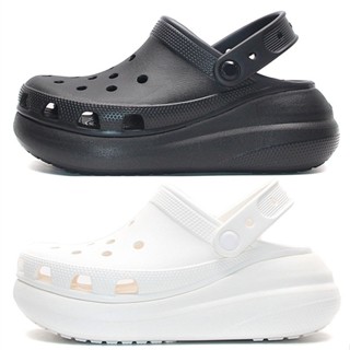 รองเท้าแตะ Crocs พื้นหนา แบบดั้งเดิม สําหรับผู้หญิง สินค้าพร้อมส่ง207521]