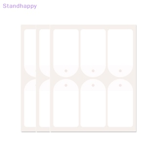 Standhappy ใหม่ เทปสติกเกอร์ รูปตัว V ยกกระชับใบหน้า ใต้ตา คาง และคาง แบบบาง มองไม่เห็น 18 ชิ้นต่อชุด