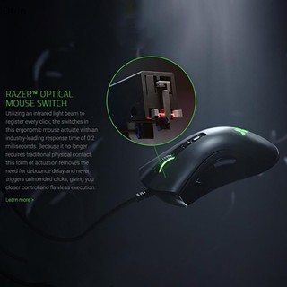 [Dhin] DeathAdder V2 Gaming Mouse 20000 DPI Optical Sensor - Chroma RGB Lighg - 8 Programmable Buttons COD