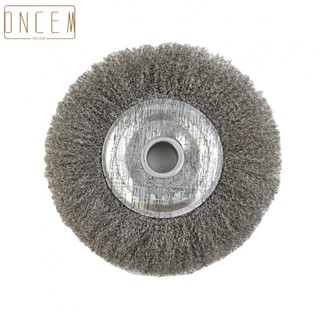 【ONCEMOREAGAIN】Crimped Wheel Brush Stainless Steel Wire Bench Grinder Polishing Portable