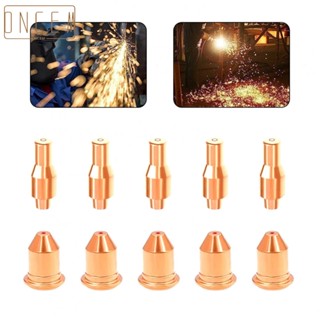 【ONCEMOREAGAIN】Plasma Electrode 56811 Electrode PT-45 Plasma Torches 5 * Plasma Nozzle