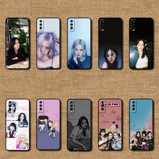 Blackpink เคสโทรศัพท์มือถือ ซิลิโคนนุ่ม ลายบูชแบล็คพิงค์ สําหรับ Vivo Y20i Y20S Y20 SG Jisoo