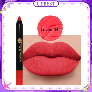 ♕ Hydra Fresh 15-color Lipstick Pen Velvet Matte Pure Color Smooth Lip Liner High Color Rendering Easy To Color Long Lasting Festival Lip Makeup UPBEST