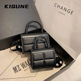 KIQUNE   กระเป๋าสะพาย ข้าง กระเป๋าผู้หญิงสะพายข้าง 2023 new  ทันสมัย ทันสมัย Chic fashion L91TFPA 37Z230910