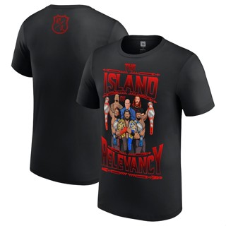 Royal Rumble 2023 Roman Reigns vs สีดํา เสื้อยืด พิมพ์ลาย Kevin Owens Youth The Island Of The Blood Line สําหรับผู้ชาย