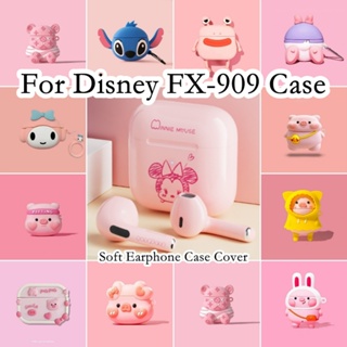 【Yoshida】เคสหูฟัง แบบนิ่ม ลายการ์ตูนฉลาม สําหรับ Disney FX-909 FX-909 NO.2