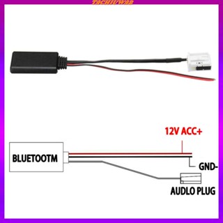 [Tachiuwa2] อะแดปเตอร์สายเคเบิ้ลเสียงบลูทูธ แฮนด์ฟรี AUX สําหรับรถบังคับ RCD 510 RNS 310 RCD 310