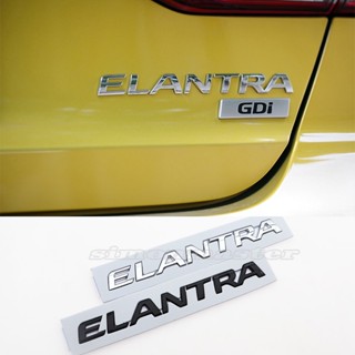 สติกเกอร์ตราสัญลักษณ์ ABS ด้านหลังรถยนต์ สําหรับ Hyundai Elantra SantaFe Sonata 1 ชิ้น