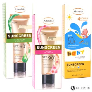 AIRONGSIE Baby Baby Sunscreen 50 Times The Sun Protection Index Moisturizing Body Sunscreen Suntan Sunscreen 【elle20181_th】