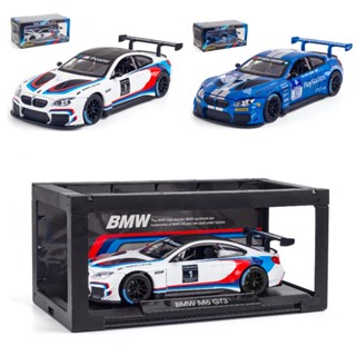 โมเดลรถยนต์ 1:24 BMW M6 GT3 พร้อมเสียง และไฟ BSQ5