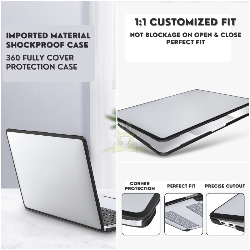 MATTE เคส PC สําหรับ MacBook Pro14 Pro Air 13  M1 A2159 A2251 A2179 A2289 A2338 A2337 A1706 A1932 13.6 M2 15.3 Cover