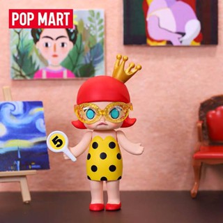 [100%`Ф] Popmart PopMart Molly art tycoon series กล่องสุ่ม ของเล่นเด็กแฮนด์เมด