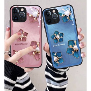 Dmy เคสกระจกนิรภัย สําหรับ iphone 14 11 pro max 12 mini 13 XS max XR X 7 plus 8 6 6s plus