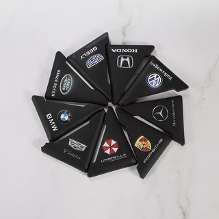 2PCS รถประตู Protector มุมฝาครอบกันชน Anti Collision Protector สติกเกอร์ Auto Emblems รถยนต์อุปกรณ์เสริมภายนอก
