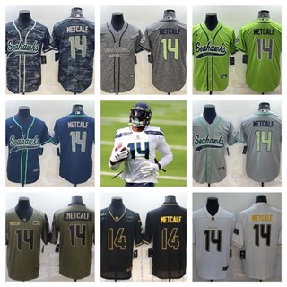 NFL Seattle Seahawks DK Metcalf เสื้อยืดเสื้อสปอร์ต