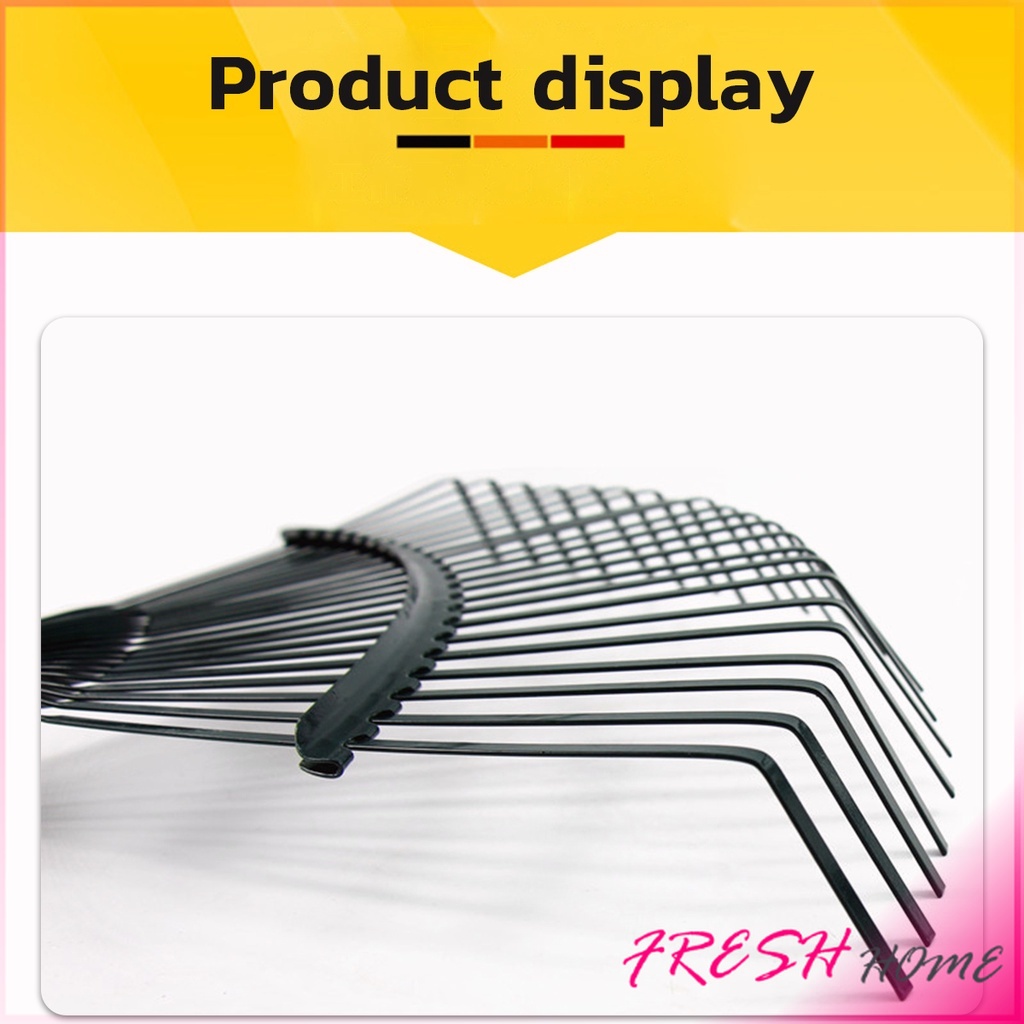 คราดตะกาวมือเสือ ไม่รวมด้าม คราดตะกุย 22 ซี่ คราดเหล็ก  Garden grass rake - รูปที่ 5