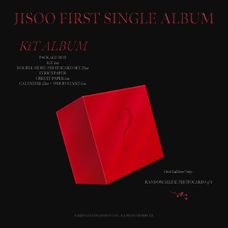 JISOO FIRST SINGLE ALBUM KiT ALBUM