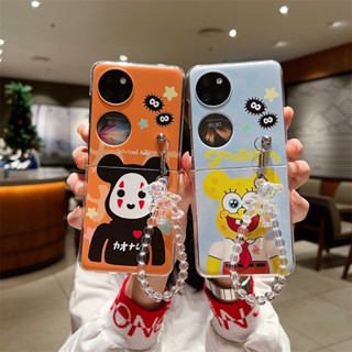 เคสโทรศัพท์มือถือแฟชั่น กันหล่น ลายการ์ตูน SpongeBob SquarePants bear สําหรับ P50