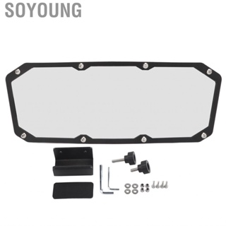 Soyoung Boat Side Mirror Convex Wide Angle UTV Rear View for Ski